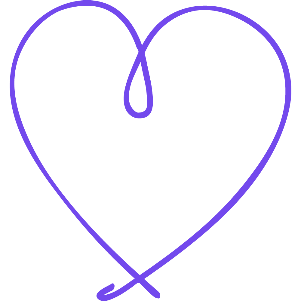 Heart VIOLET
